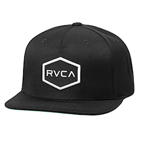 Kšiltovka RVCA Commonwealth Snapback black/white 2022