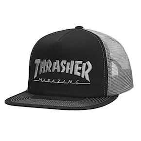 Cap Thrasher Logo Mesh Embroidered black/grey 2022