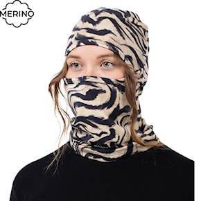 Kukla Eivy Hinge Merino Wool Balaclava animal swirl 2026