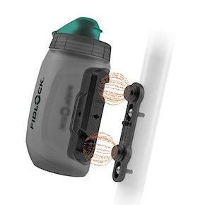 Fľaša na bicykel Fidlock Bottle Twist 450 Antibact. Set dark