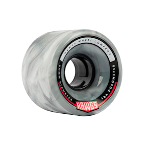 Longboard kolieska Hawgs Chubby grey/white swirl