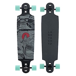 Longboard Landyachtz Drop Cat Seeker Black 38 2022