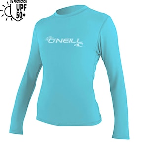 Lycra O'Neill Wms Basic Skins L/S Sun Shirt light aqua 2024