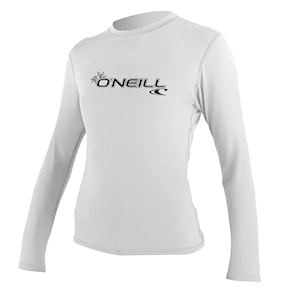 Lycra O'Neill Wms Basic Skins L/S Sun Shirt white 2024