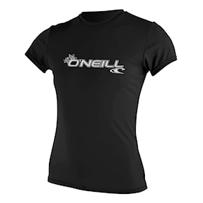 Lycra O'Neill Wms Basic Skins S/S Sun Shirt black 2023