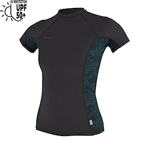Lycra O'Neill Wms Hyperfreak Skins S/S Rash Guard temperedsteel/shaded island sky 2026