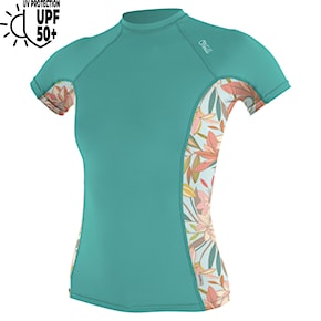 Lycra O'Neill Wms Side Print S/S Rash Guard canton/dalia 2024