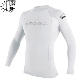 Lycra O'Neill Youth Basic Skins L/S Rash Guard white 2026