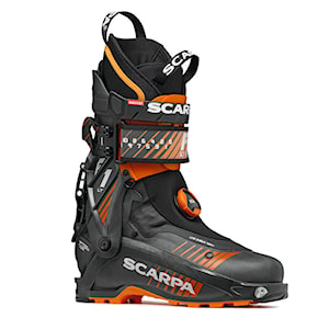 Ski Boots SCARPA F1 LT carbon/orange 2022/2023