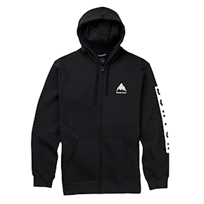 Hoodie Burton Elite FZ true black 2024