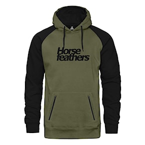 Hoodie Horsefeathers Flair loden green 2024