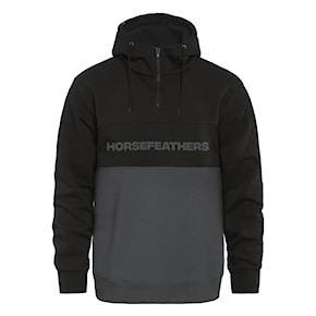 Hoodie Horsefeathers Fulton black/gray 2025