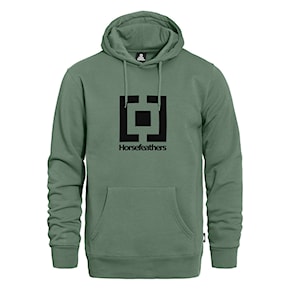 Hoodie Horsefeathers Leader iceberg green 2025