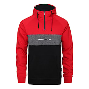 Hoodie Horsefeathers Topper true red 2022