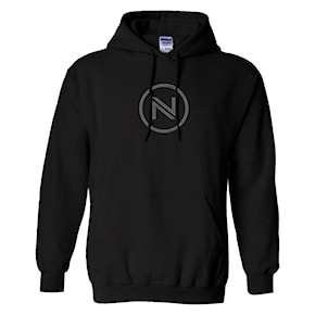 Hoodie Nidecker Corp.hoodie plain black 2022/2023