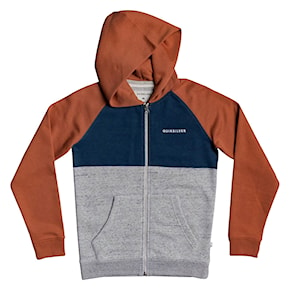 Bluza Quiksilver Easy Day Zip Screen Youth redwood 2021