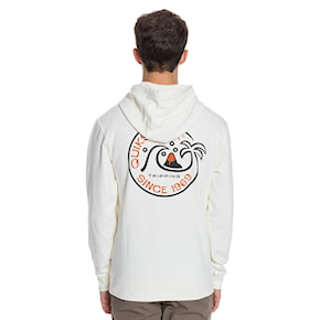 Hoodie Quiksilver Into The Wide antique white 2021