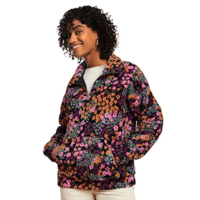 Hoodie Roxy Live Out Loud anthracite floral daze 2023