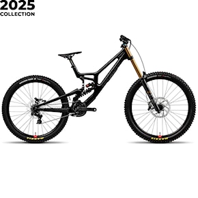 MTB bicykel Santa Cruz V10 CC DH X01-Kit MX gloss black sparkle 2025