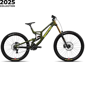 MTB bicykel Santa Cruz V10 CC DH X01 MX gloss kelp green 2025