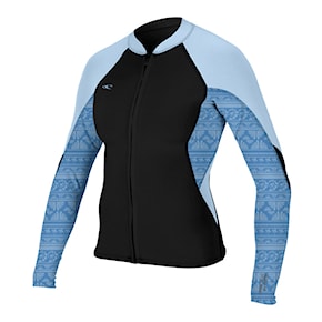 Pianka neoprenowa O'Neill Wms Bahia 1/0,5 mm Full-Zip Jacket black/surf abstract 2026