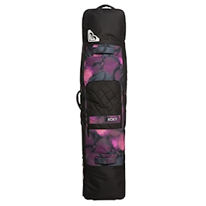 Pokrowiec na snowboard Roxy Vermont Wheelie Board Bag true black pansy pansy 2024