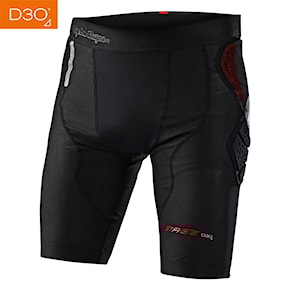 Ochranné šortky Troy Lee Designs Stage Ghost D3O Short Baselayer solid black