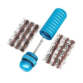 Naprawa przebicia Peaty's Holeshot Tubeless Puncture Plugger Kit turquoise