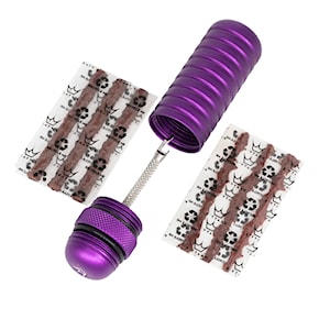Naprawa przebicia Peaty's Holeshot Tubeless Puncture Plugger Kit violet