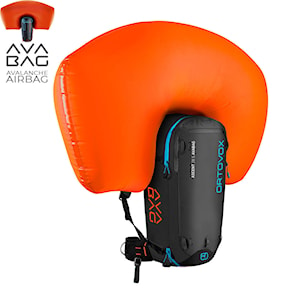 Avalanche backpack ORTOVOX Ascent S 28 Avabag black anthracite 2021/2022