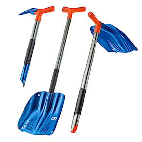 Shovel ORTOVOX Pro Alu III + Pocket Spike safety blue