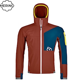 Jacket ORTOVOX Berrino Hooded Jacket clay orange 2022/2023