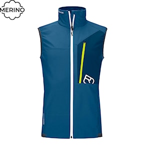 Jacket ORTOVOX Berrino Vest mountain blue 2022/2023