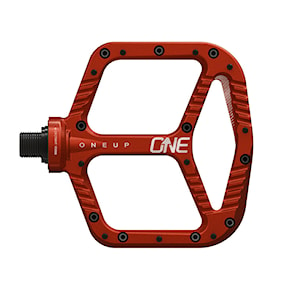 Pedály OneUp Flat Pedal Aluminium red