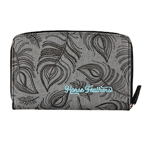 Wallet Horsefeathers Rhen heather grey 2025