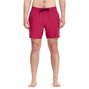 Plavky Volcom Lido Solid Trunk 16 sangria 2026