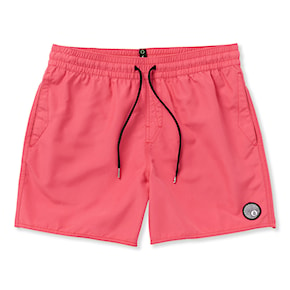 Plavky Volcom Lido Solid Trunk 16 washed ruby 2024
