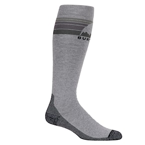 Podkolanówki Burton Emblem Midweight grey heather 2026