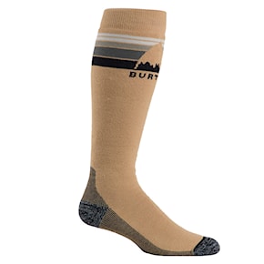 Podkolanówki Burton Emblem Midweight summit taupe 2026