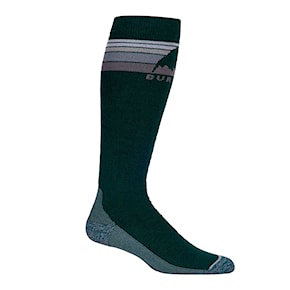 Snowboard Socks Burton Emblem Midweight deep emerald 2025