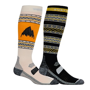 Snowboard Socks Burton Performance Lightweight 2Pk goldenrod 2025