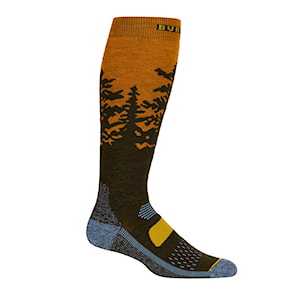 Snowboard Socks Burton Performance Midweight sunrise 2025