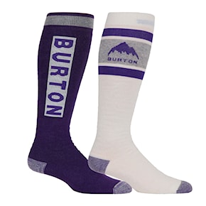 Podkolenky Burton Weekend Midweight 2Pk imperial purple 2025