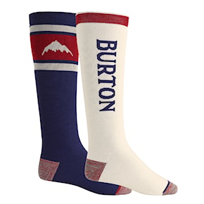 Snowboard Socks Burton Weekend Midweight 2Pk mood indigo 2022/2023