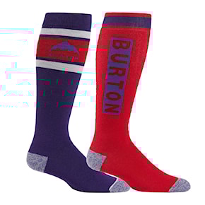 Podkolienky Burton Weekend Midweight 2Pk prism violet 2026