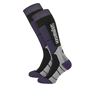 Snowboard Socks Horsefeathers Totia Thermolite grape camo 2025