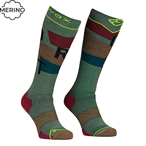 Podkolanówki ORTOVOX Freeride Long Socks Cozy Men's wild herbs 2025