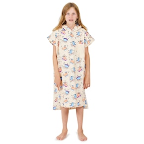 Pončo After After Kids dino peach