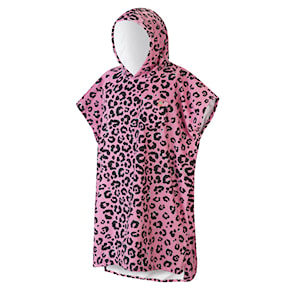 Poncho After Leopard pale pink 2021