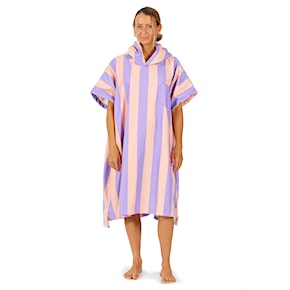 Pončo After Stripes pink